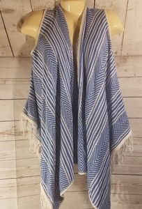 2 for 15.00 Say What Striped Fringe Cardigan